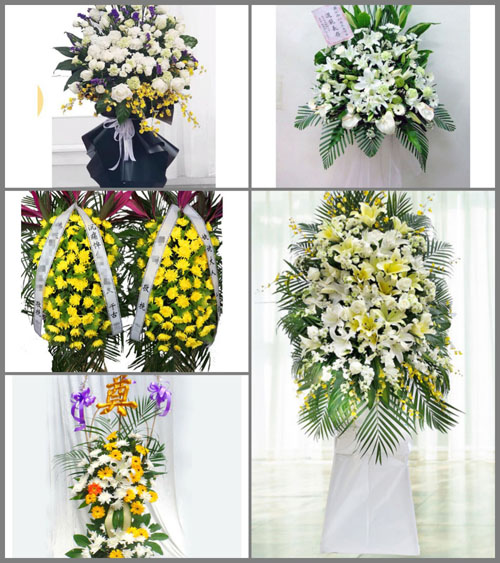 福建厦门湖里区白事花篮预定